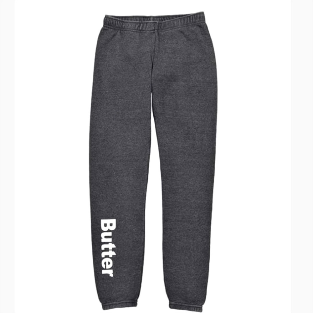 -Butter gray joggers